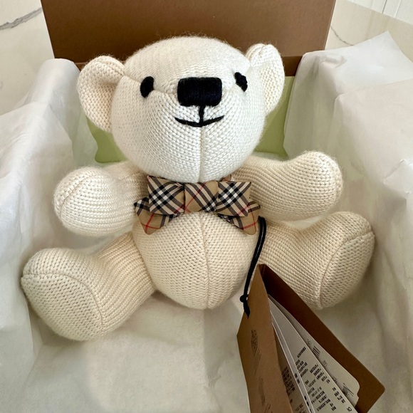 Burberry Baby Thomas Bear Rattle - Picture 3 of 10